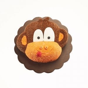 Monkey Character Cake
