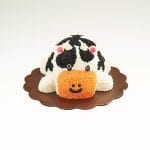Cow Character Cake