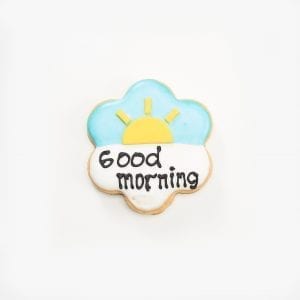 Good Morning Cookies Icing