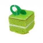 Pandan Cake Sliced